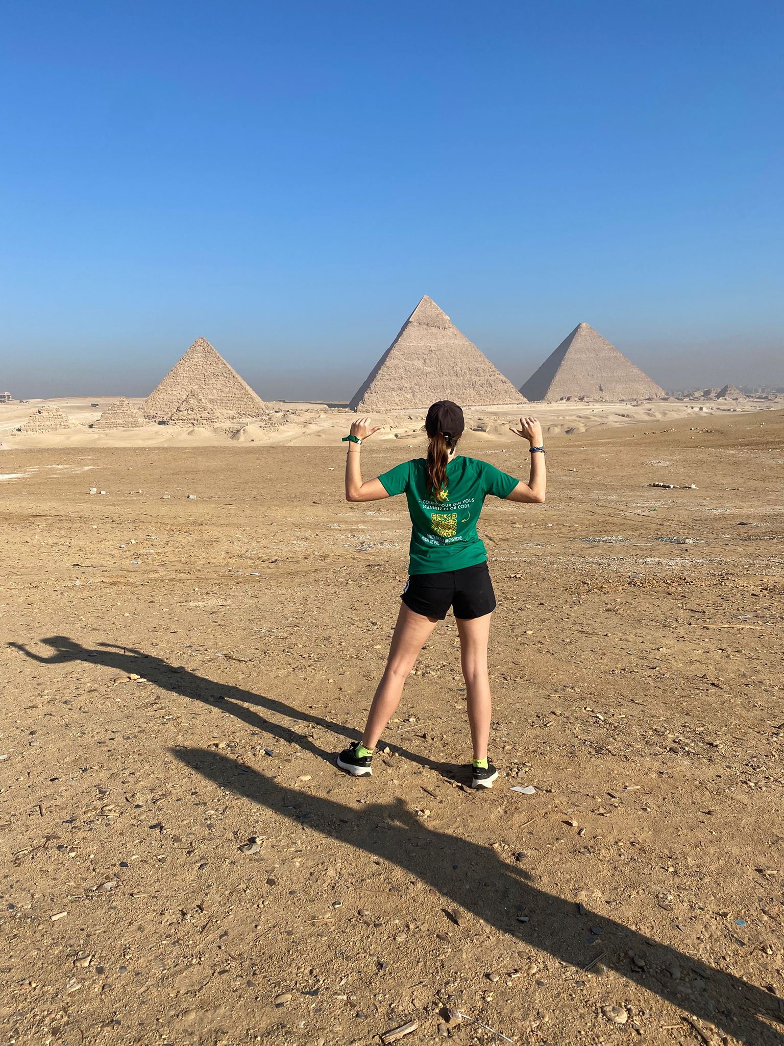 Équipe MaTim sur le terrain — collecte Run For MaTim sarcome